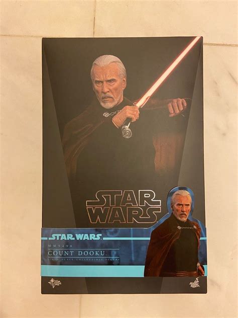 Hottoys MMS496 Count Dooku Star Wars of the Clones Revenge of the Sith Hot Toys 興趣及遊戲