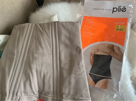 Corset De Alta Compress O Plie M Lingerie Feminina Plie Nunca Usado