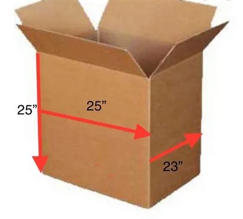 5 Ply Plain Corrugated Packaging Box At Rs 180 Piece 5 Ply Corrugated