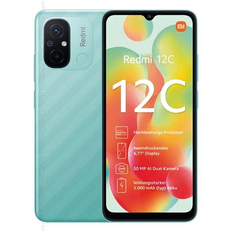 Redmi 12c Dual Sim In Verde Da 128gb E 4gb Ram 6941812715109
