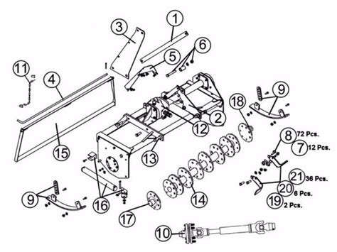 King Kutter. TG-54-XBX Parts Diagram