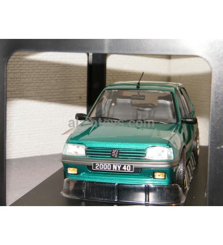 PEUGEOT 205 GTi Griffe 1990 Green NOREV 1 18 Ref 184850 La Boutique D