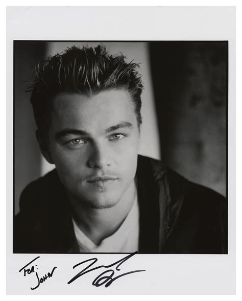 Leonardo DiCaprio Signed Photograph | RR Auction