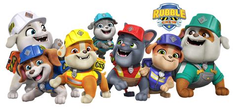 Rubble E Sua Turma Personagens