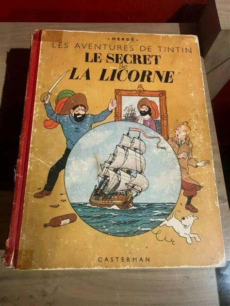 Comicsvalue Tintin Le Secret De La Licorne Eo A Etat B