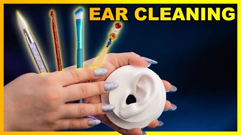 Asmr Ear Cleaning No Talking Hour Intense Ear Penetrating Youtube