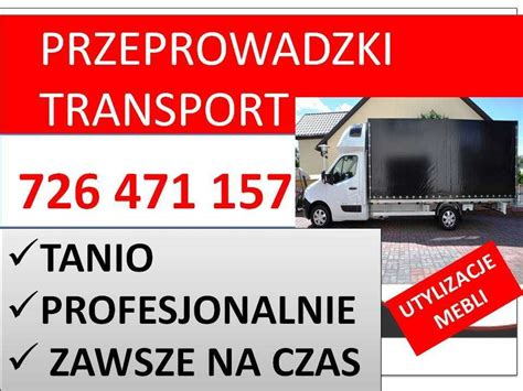 Przeprowadzki transport wywóz starych mebli AGD RTV Łask Łask OLX pl