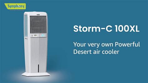 Symphony Storm C Xl Evaporative Air Cooler Youtube