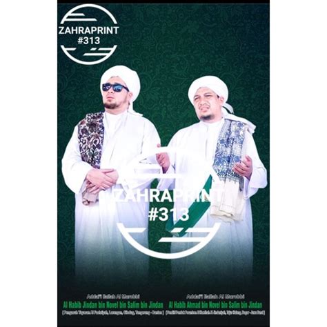 jual poster habaib foto al habib jindan bin  jindan al habib