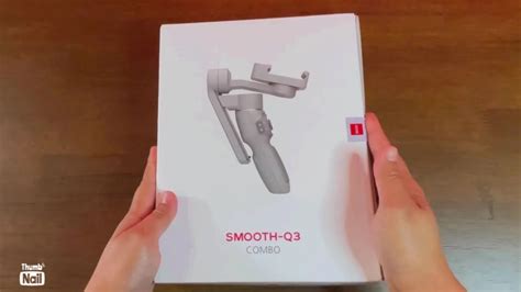 ZHIYUN Smooth Q3 3 Axis UNBoxing Gimbal Stabiliser Amazon Unboxing