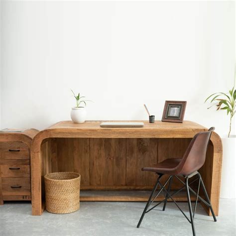 Mesa De Escritorio De Madeira - Mesa de Escritório em Madeira | MadeiraMadeira