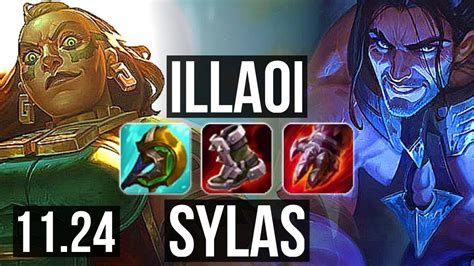 Illaoi Vs Sylas Top Defeat Rank 3 Illaoi 14m Mastery 800