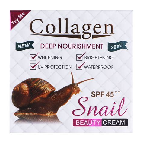 Collagen Snail Beauty Cream Value Co South Africa