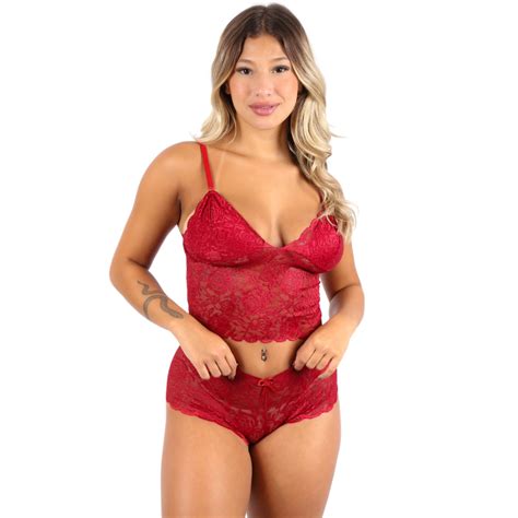Conjunto Lingerie Renda Sem Bojo Espera Marido Luxo Sensual Lingerie Feminina Moda Intima