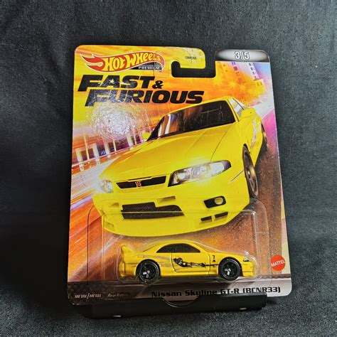 Jual HOTWHEELS HOT WHEELS FAST FURIOUS NISSAN SKYLINE GT R R33 BISA COD Shopee Indonesia