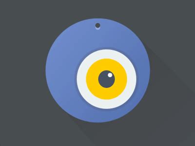 evil eye amulet gif by Berker Sirman on Dribbble