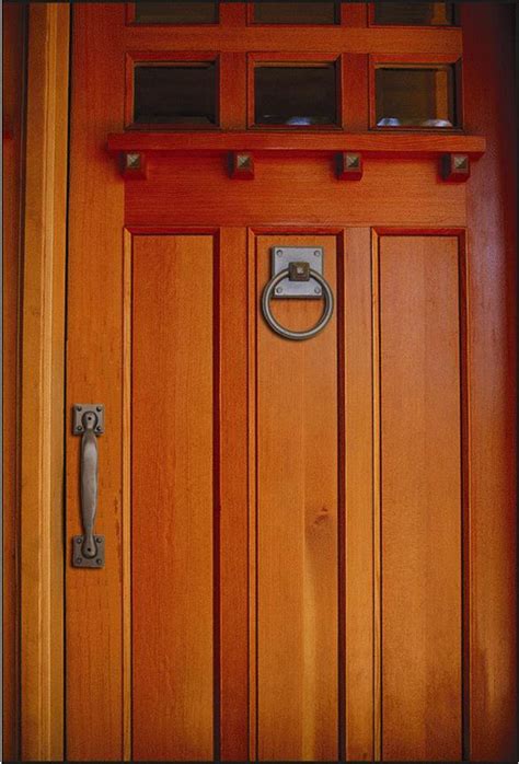 Rustic Mission Entry Door Craftsman Style Front Door Craftsman Style