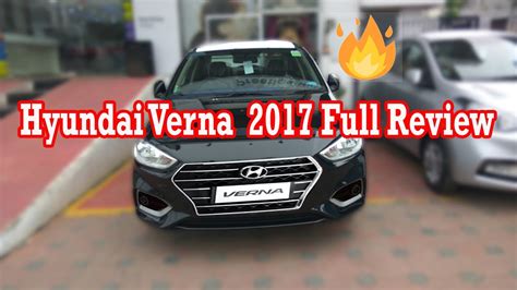 Hyundai Verna Sx O Full Review Inside Look With Subtitles