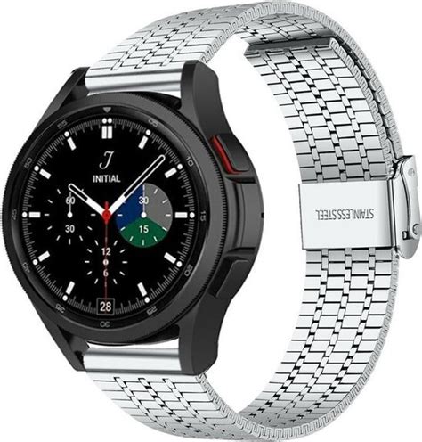 Stalen Smartwatch Bandje Geschikt Voor Strap It Samsung Galaxy Watch