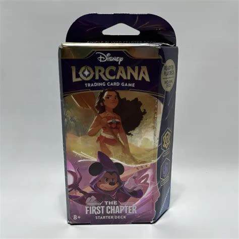 Ravensburger Disney Lorcana The First Chapter Tcg Starter Deck Amber