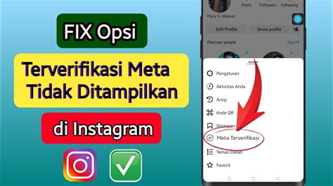 Cara Memperbaiki Opsi Terverifikasi Meta Instagram Tidak Muncul Meta