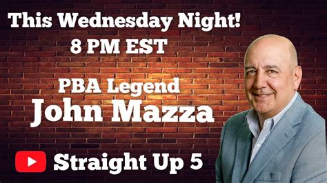 Episode 93 PBA Legend John Mazza YouTube