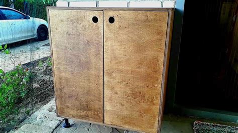 Тумба из фанеры своими руками - YouTube