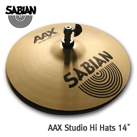 Aax Studio Hi Hats Sabian Cymbal