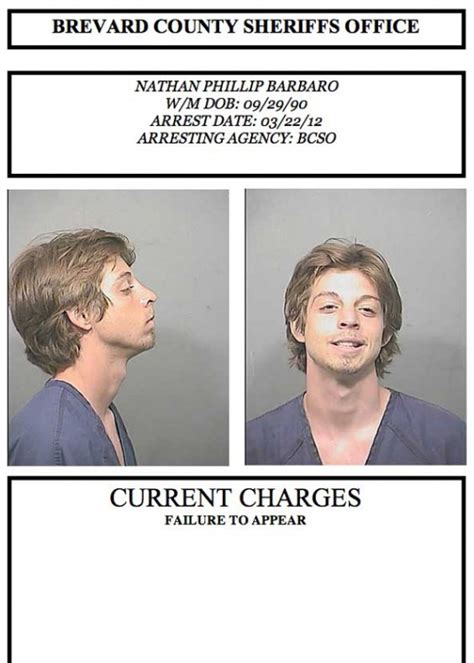 Mugshot Archives Space Coast Daily