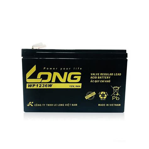 Ắc quy Globe 12V - 9AH Wp1236W Long - Chính hãng giá tốt