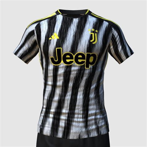 Juventus Home 23 24 FIFA 23 Kit Creator Showcase