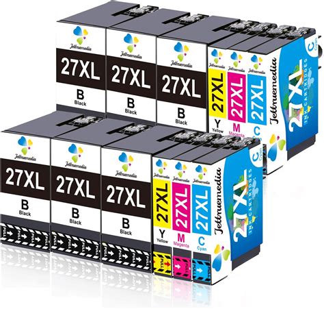 27XL Ink Cartridges Compatible For Epson 27 27XL Ink Cartridges Work