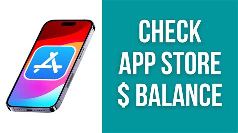 Check Apple App Store Balance On Iphone Youtube