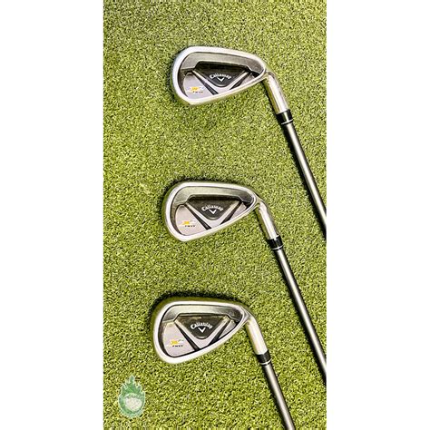 Used Right Handed Callaway X Hot Irons Pw G Regular Flex Graphite Golf Set Swingpoint Golf