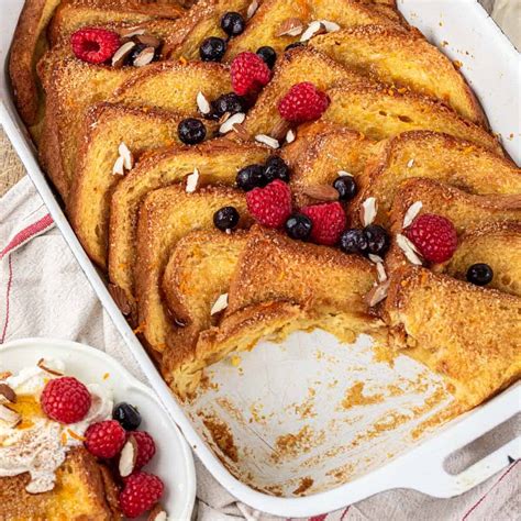 Baked Brioche French Toast Casserole Emma Duckworth Bakes