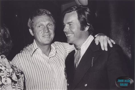 Steve McQueen and Robert Wagner