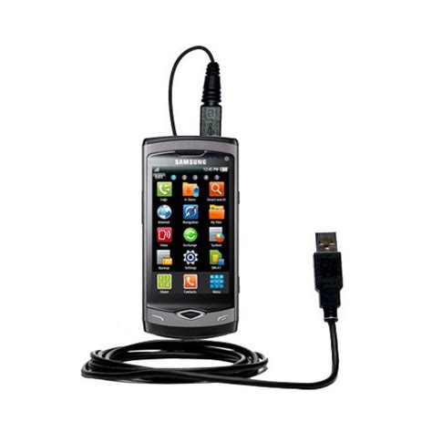 Classic Straight USB Cable Suitable For The Samsung GT S With Power Hot Sync And Charge