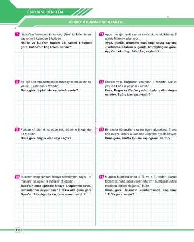 Page Ata Yayincilik S N F Ben Korkmam Matematik Soru Bankas