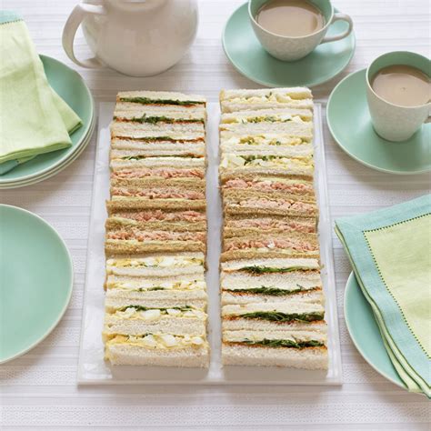 Tea Sandwich Recipes for Kids' Parties