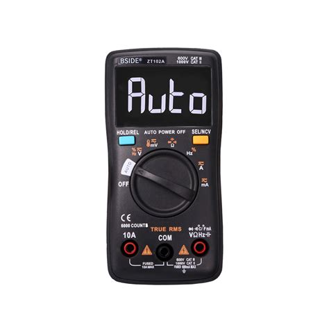 Wholesale BSIDE ZT102A EBTN LCD Digital Multimeter TRMS AC/DC Voltage ...