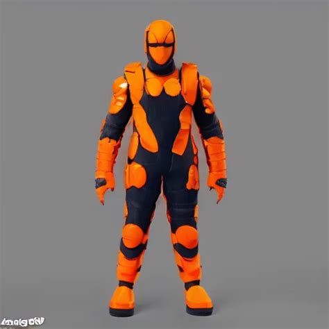 Rex Orange County As A Superhero With Orange Armor Stable Diffusion