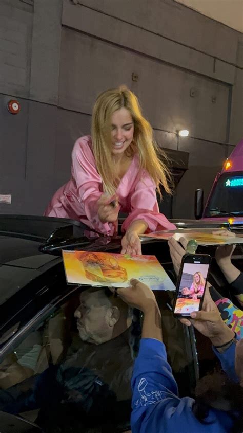 Addison Rae Pink Satin Mini Dress Nyc Hot Celebs Home