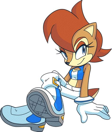 Sally By Drawloverlala On Deviantart Sally Acorn Sonic Fan