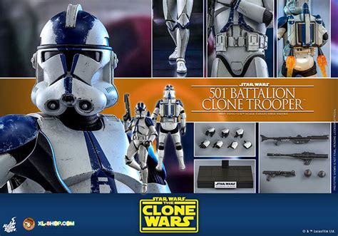 Hot Toys Tms Star Wars The Clone War Th Scale St Battalion Clone Trooper