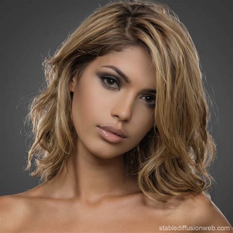 Enhanced Blonde Model Image Stable Diffusion Online