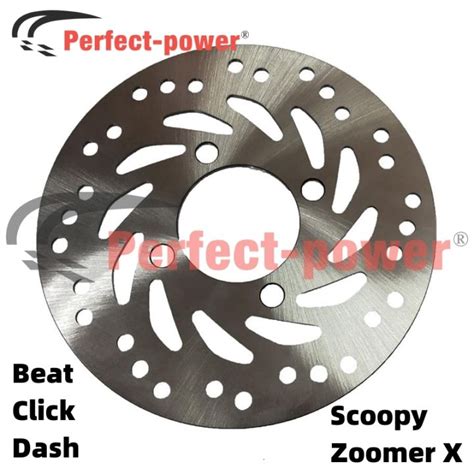 Perfect Power Motorcycle Brake Rotor Disc Plate Honda Click 125i 150i Beat Fi Dash 110 Scoopy