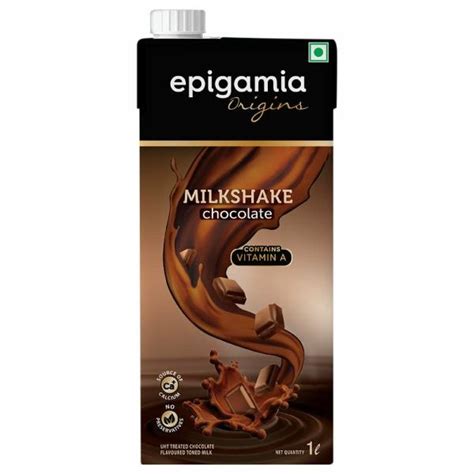 Epigamia Uht Chocolate Milkshake L Tetra Pak Jiomart