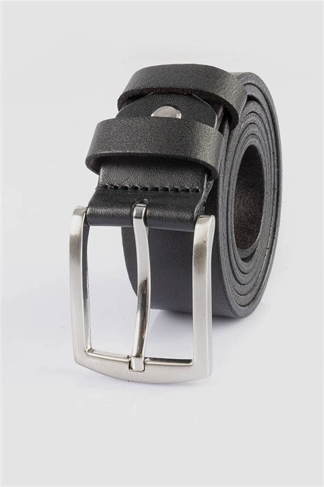 Patterned Black Belt