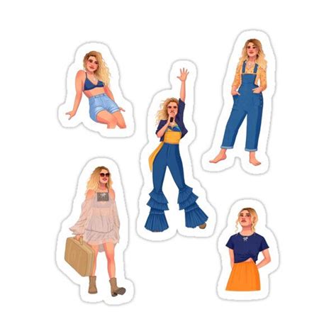 Donna Sheridan Mamma Mia Here We Go Again Outfits Sticker By Itsrn