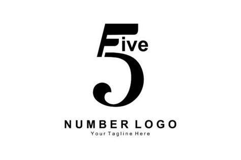 Number 5 Five Logo Design Graphic By Ar Graphic · Creative Fabrica